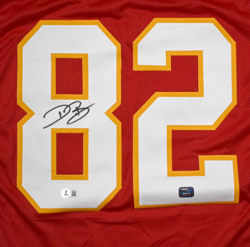 Dwayne Bowe Autographed Kansas City Chiefs Red Custom Jersey