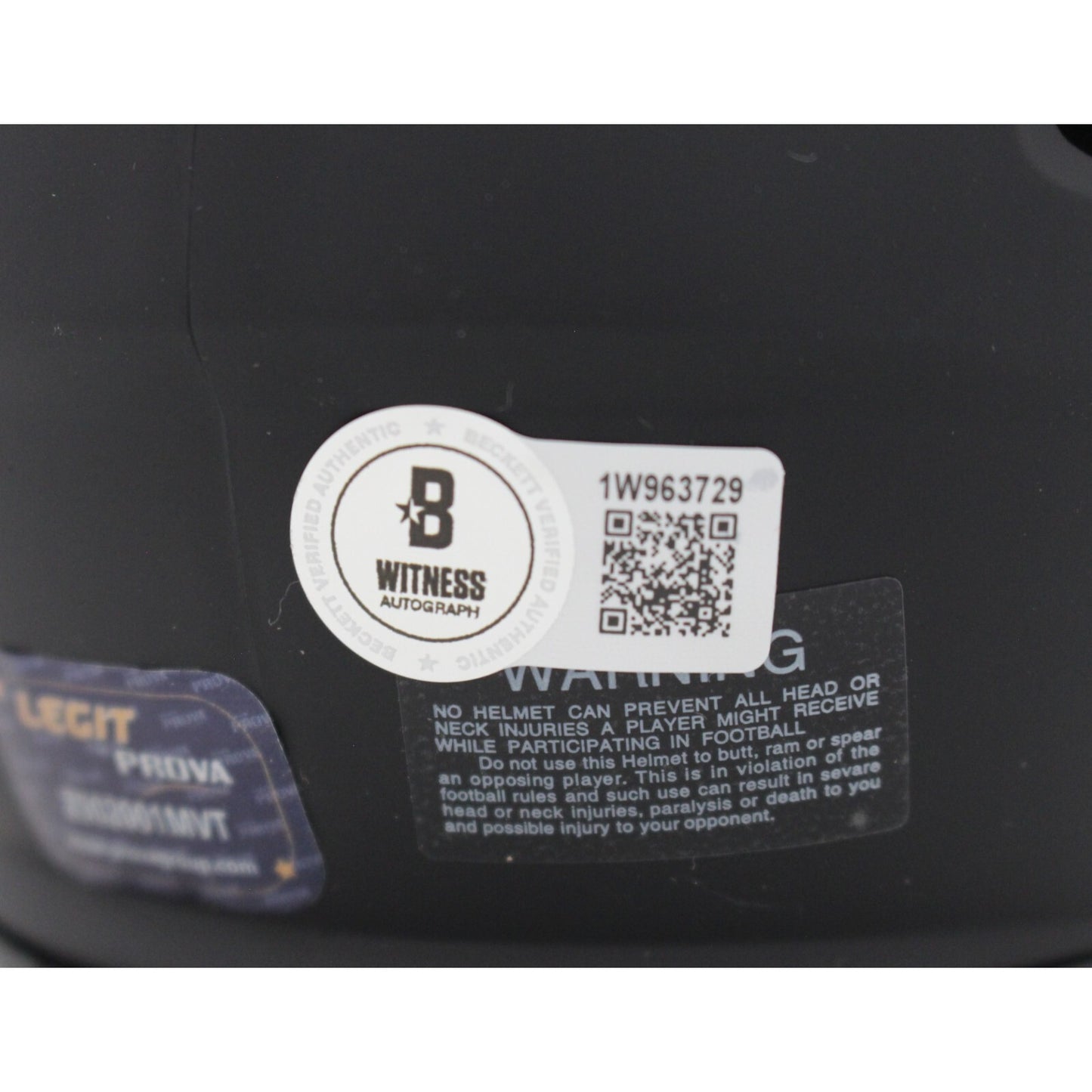 Ty Law New England Patriots Signed Eclipse Mini Helmet