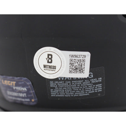 Ty Law New England Patriots Signed Eclipse Mini Helmet