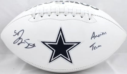 Jaylon Smith Signed Dallas Cowboys Logo Football - America's Team