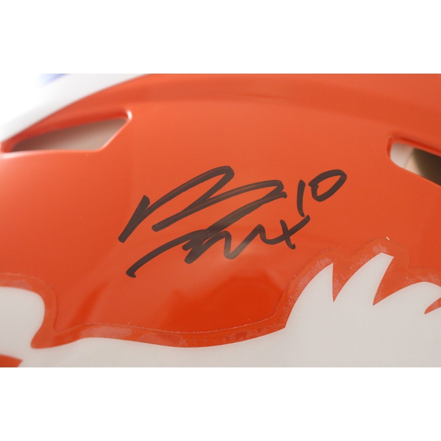 Bo Nix Signed Denver Broncos Full Size Authentic 1966 Throwback Helmet