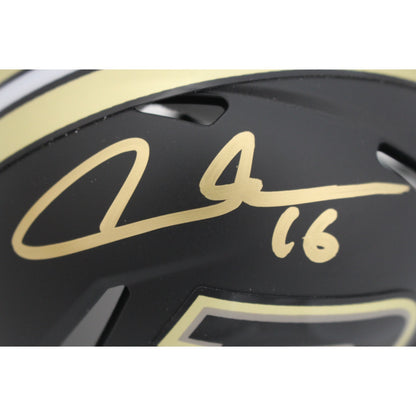 Aidan O'Connell Purdue Boilermakers Autographed Black Mini Helmet