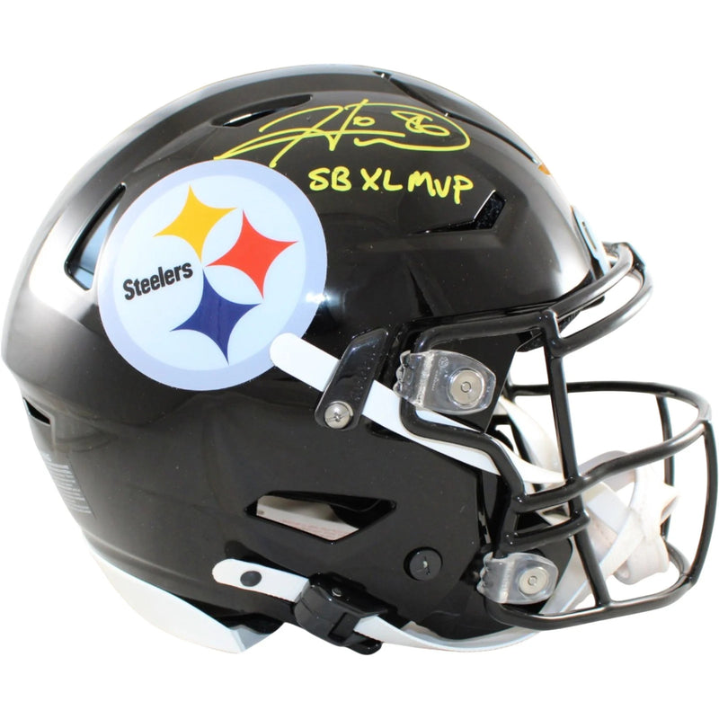 Hines Ward Autographed Pittsburgh Steelers Speedflex Helmet (SB XL MVP)
