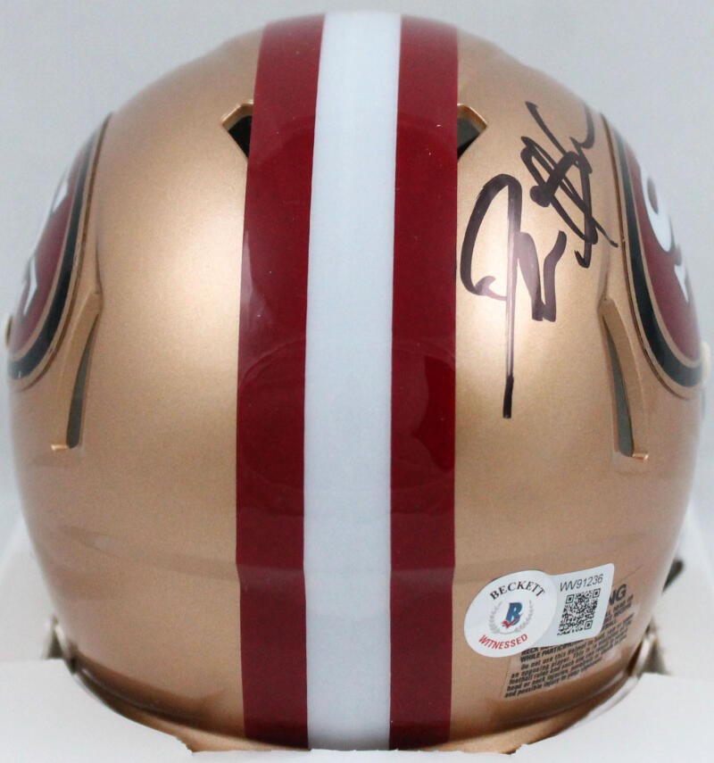 Deion Sanders Autographed San Francisco 49ers Speed Mini Helmet