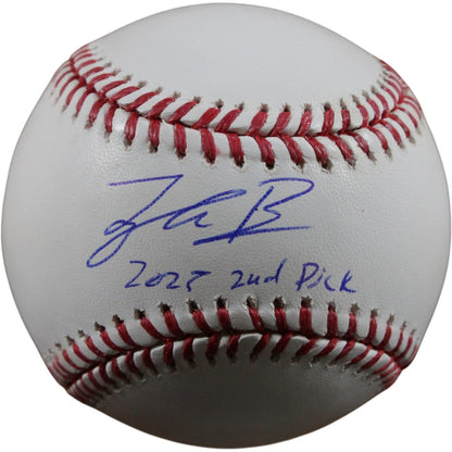 Tyler Bremner Signed Cleveland Guardians Baseball "2025 2nd Pick"