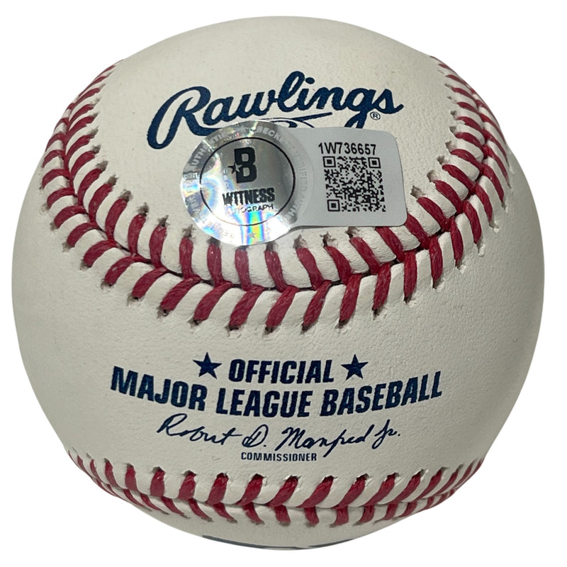 Juan Gonzalez Signed ROMLB Baseball (1996, 98 AL MVP) Beckett Witness