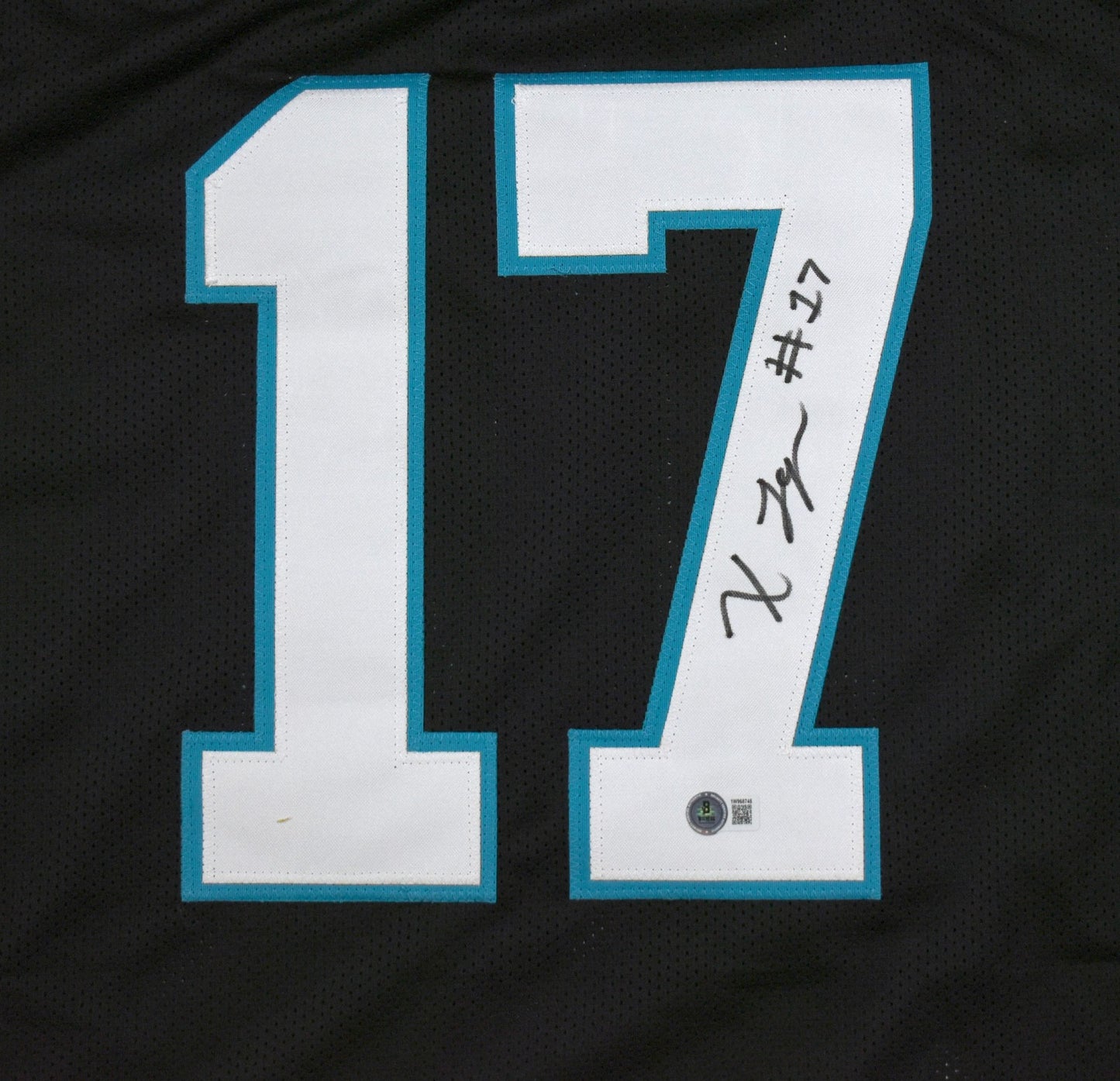 Xavier Legette Autographed Black Custom Football Jersey