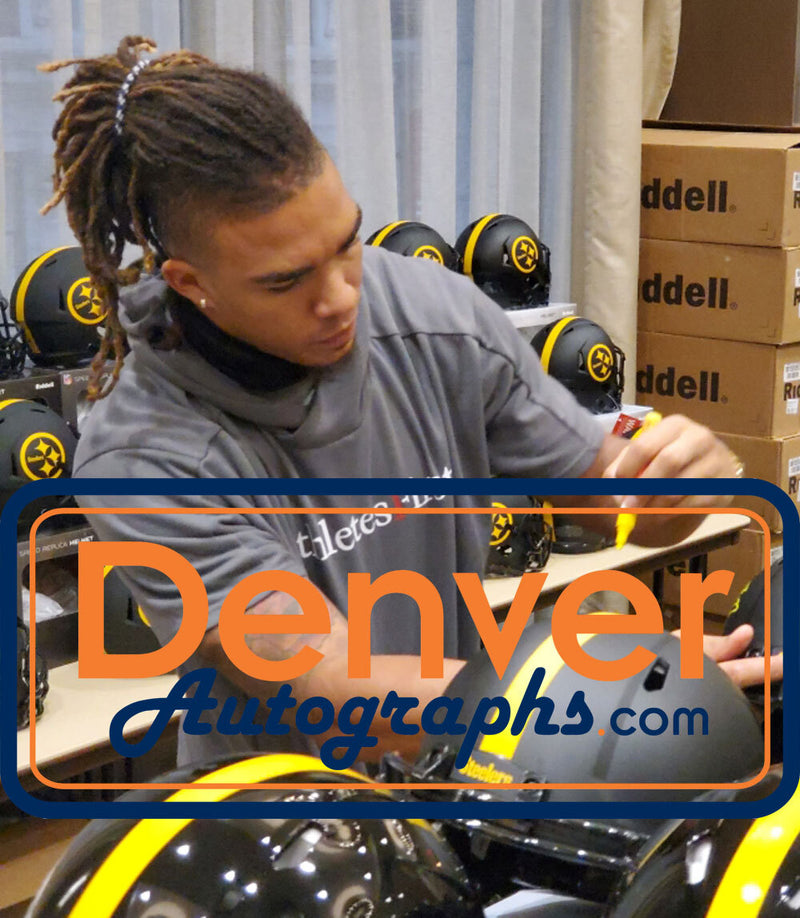 Chase Claypool Pittsburgh Steelers Signed Authentic Eclipse Helmet