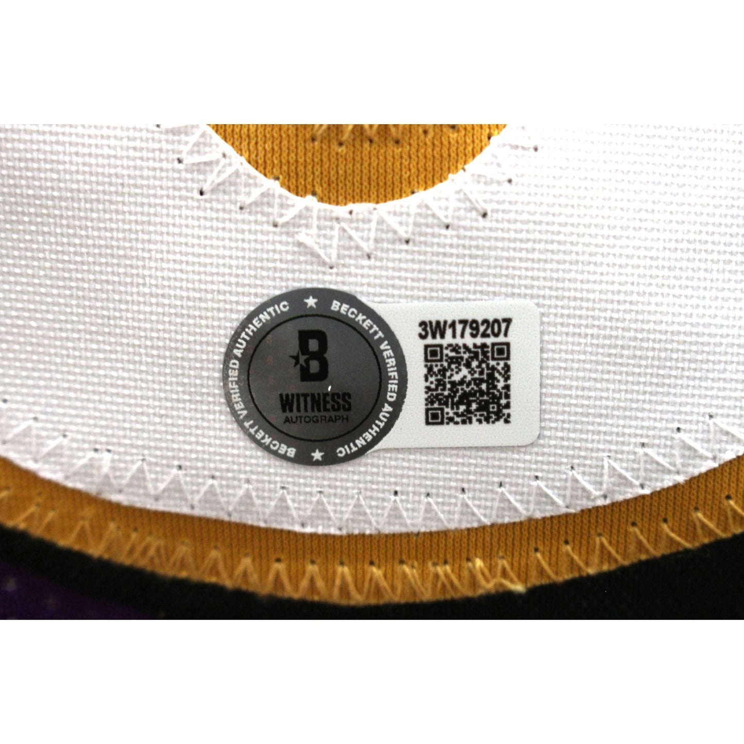 Isiah Likely Autographed Purple Pro Style Jersey (Beckett COA)