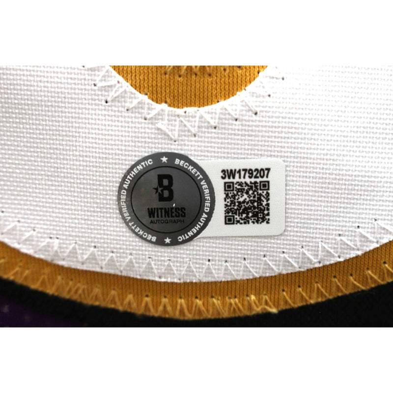 Isiah Likely Autographed Purple Pro Style Jersey (Beckett COA)