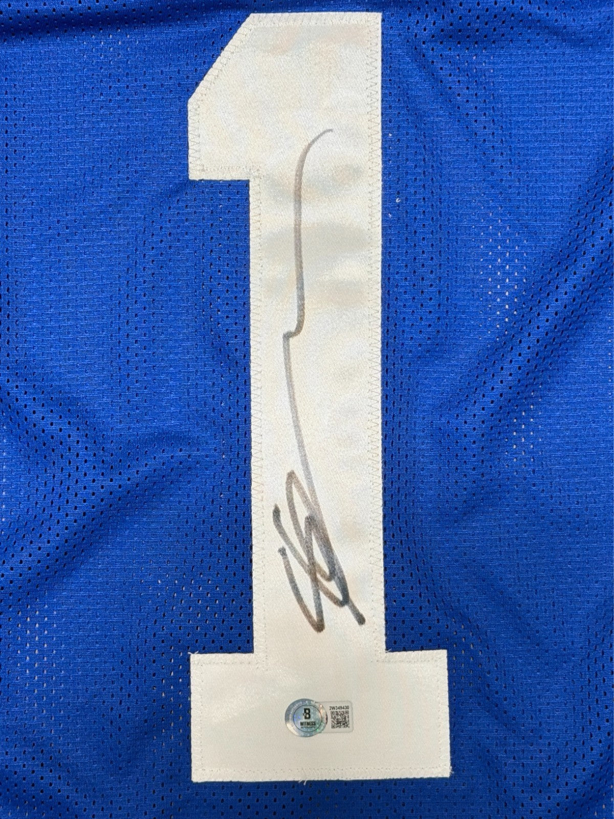 Ahmad "Sauce" Gardner Signed Indianapolis Colts Custom Jersey