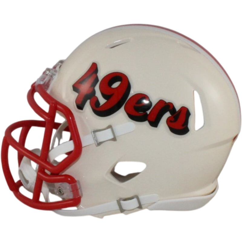 Brock Purdy Signed San Francisco 49ers Retro Mini Helmet