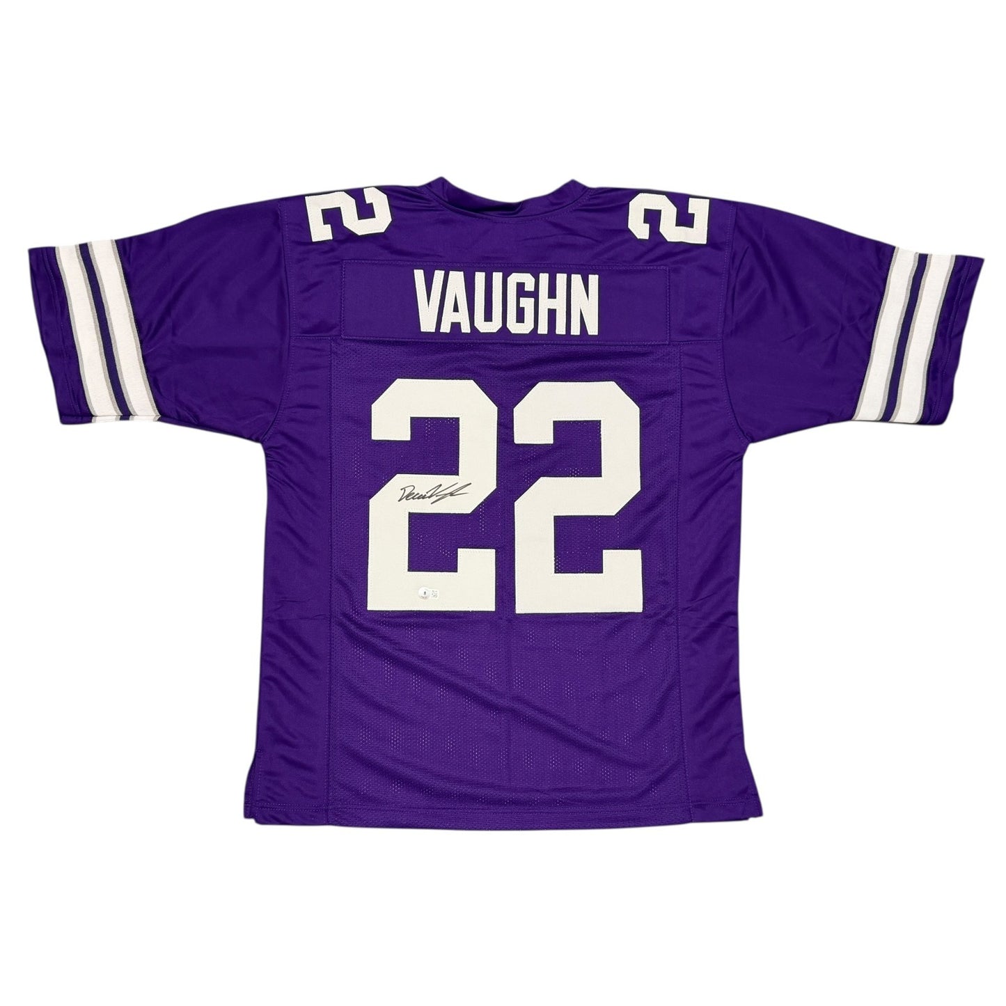 Deuce Vaughn Signed Kansas State Custom Football Jersey