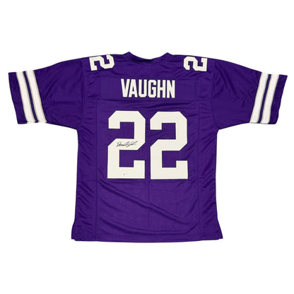 Deuce Vaughn Signed Kansas State Custom Football Jersey