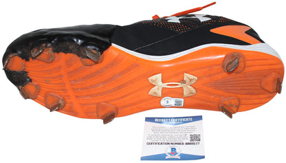 Hunter Strickland Signed San Francisco Giants Under Armour Cleat BAS