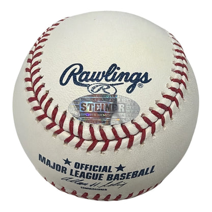 Whitey Ford Signed New York Yankees Official MLB Baseball (HOF 74)