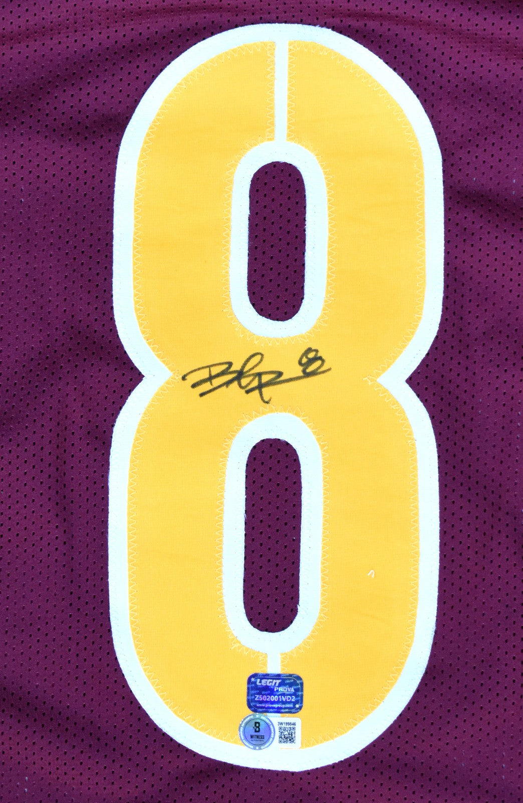 Brian Robinson Jr. Autographed Washington Commanders Maroon Jersey