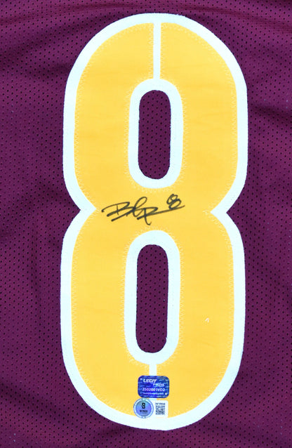 Brian Robinson Jr. Autographed Washington Commanders Maroon Jersey