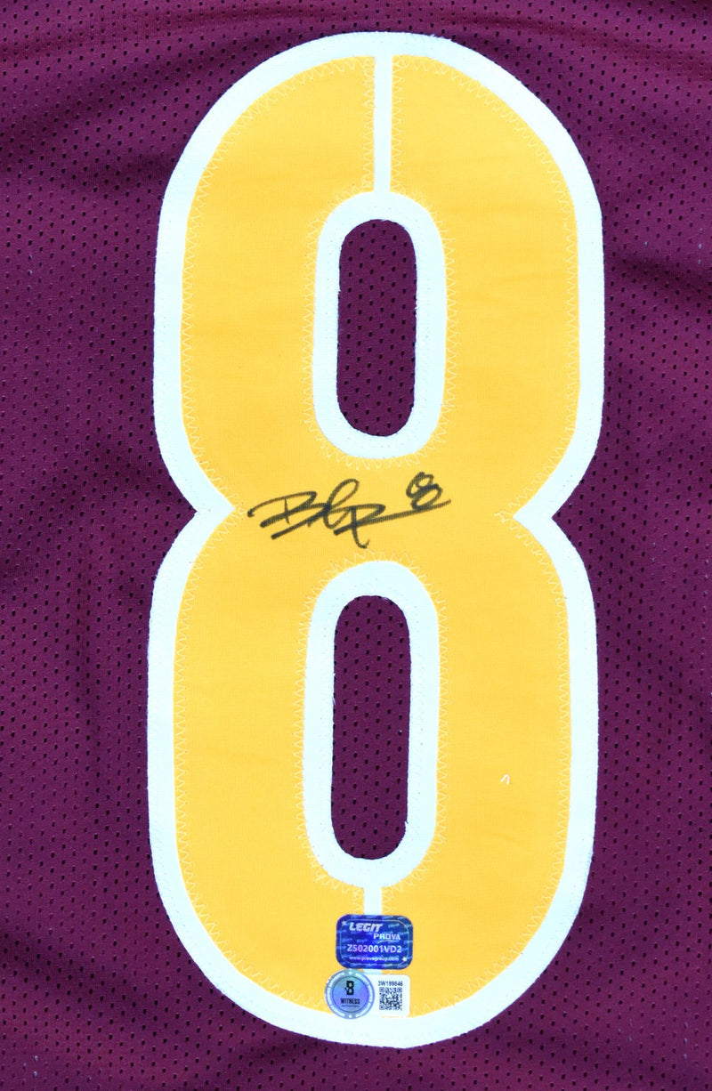 Brian Robinson Jr. Autographed Washington Commanders Maroon Jersey