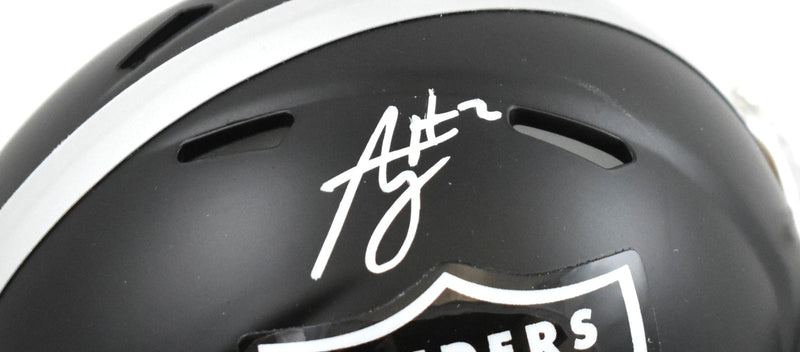 Ashton Jeanty Signed Las Vegas Raiders Blaze Speed Mini Helmet