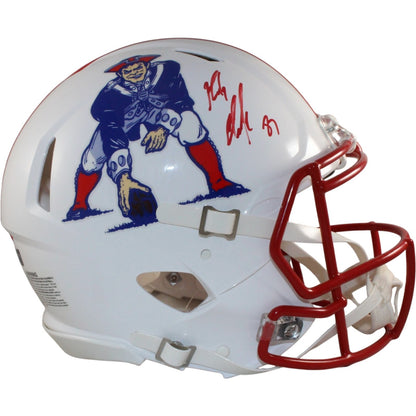 Rob Gronkowski New England Patriots 1990-1992 Throwback Authentic Helmet