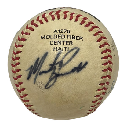 Roger Clemens, Bruce Hurst, Rich Gedman & Marty Barrett Signed Red Sox Baseball
