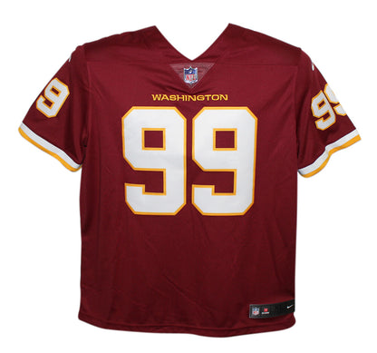 Chase Young Signed Washington Football Team Nike Limited Jersey