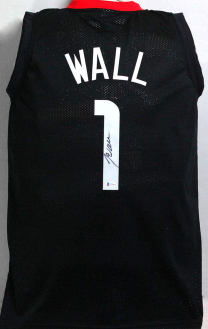John Wall Signed Houston Rockets Custom Black Jersey