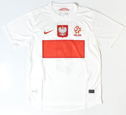 Robert Lewandowski Autographed Poland National Team Home Jersey