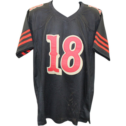 Eddie Pineiro Signed Chicago Bears Rivalry Style Custom Jersey