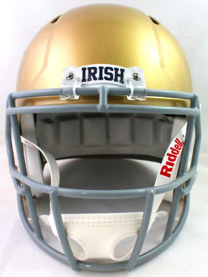 Ian Book Autographed Notre Dame Fighting Irish Full Size Helmet