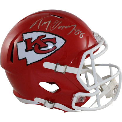 Tony Gonzalez Signed Kansas City Chiefs Full Size Replica Helmet