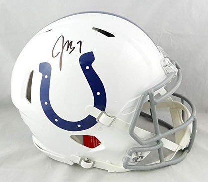 Jacoby Brissett Signed Indianapolis Colts Full Size Speed Authentic Helmet