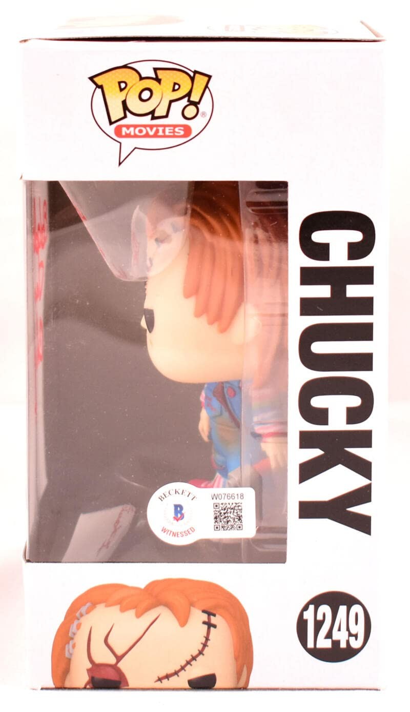 Ed Gale Signed Chucky Funko Pop Figurine #1249