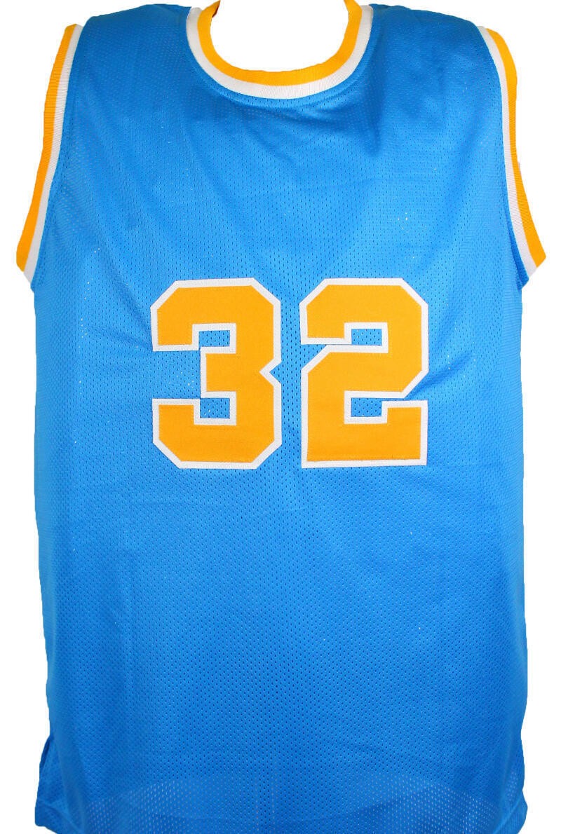 Bill Walton Autographed Blue Custom College Style Basketball Jersey