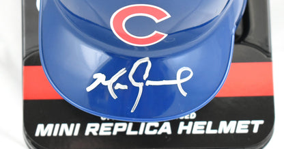 Mark Grace Autographed Chicago Cubs Mini Helmet
