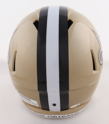 Rickey Jackson Signed New Orleans Saints Full Size Replica Helmet