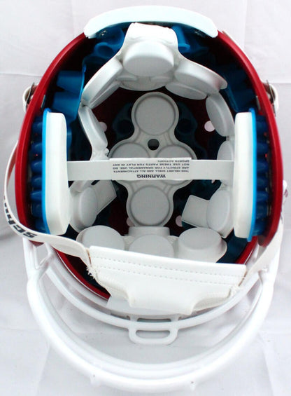 Jason White, Steve Owens & Billy Sims Signed Oklahoma Sooners Authentic Helmet