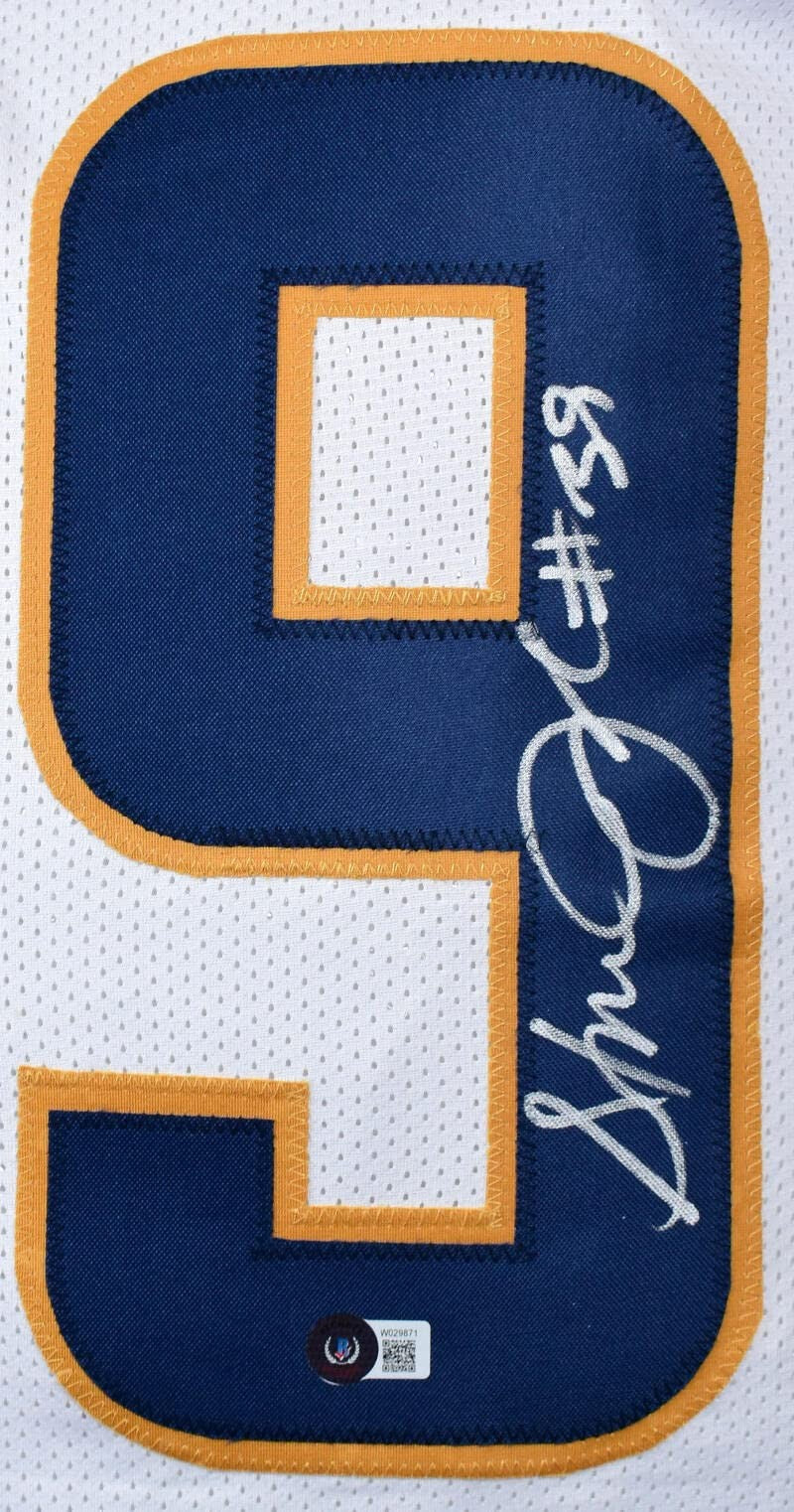 Steven Jackson Autographed White Custom Football Jersey