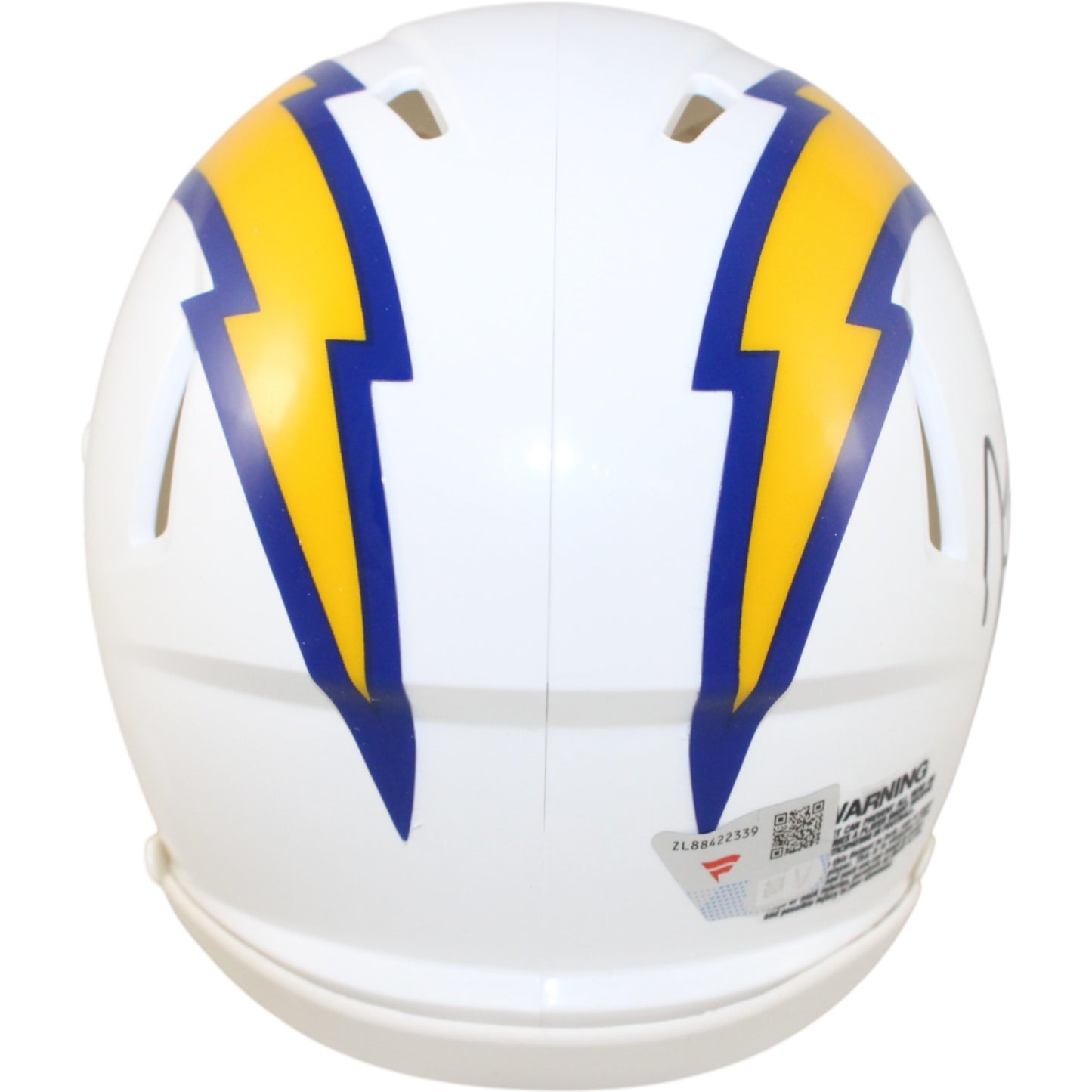 Justin Herbert Signed Los Angeles Chargers Color Rush Mini Helmet