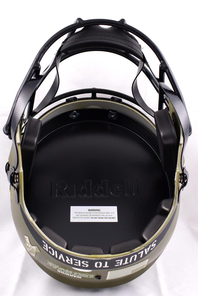 George Pickens Signed Pittsburgh Steelers Salute to Service Full Size Helmet