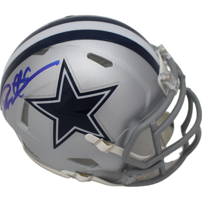 Deion Sanders Dallas Cowboys Autographed Mini Helmet Beckett COA