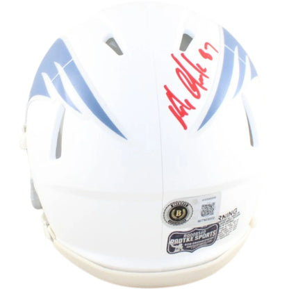 Rob Gronkowski Signed New England Patriots Rivalries Mini Helmet