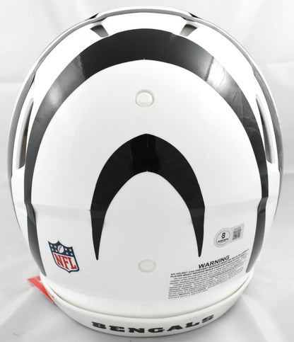 Ja'Marr Chase Signed Cincinnati Bengals 2022 Alternate Authentic Helmet