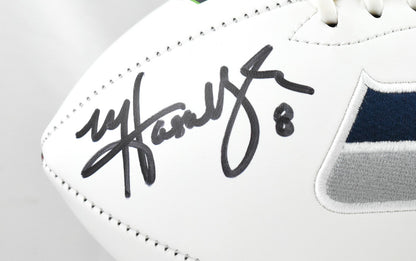 Matt Hasselbeck Signed Seattle Seahawks Logo Football