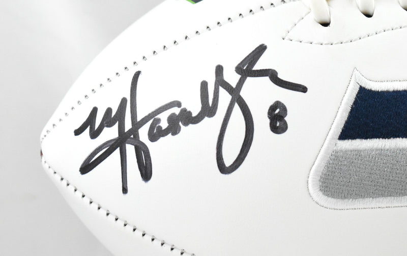 Matt Hasselbeck Signed Seattle Seahawks Logo Football