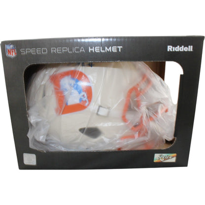 Bo Nix Autographed Denver Broncos Full Size Retro Helmet