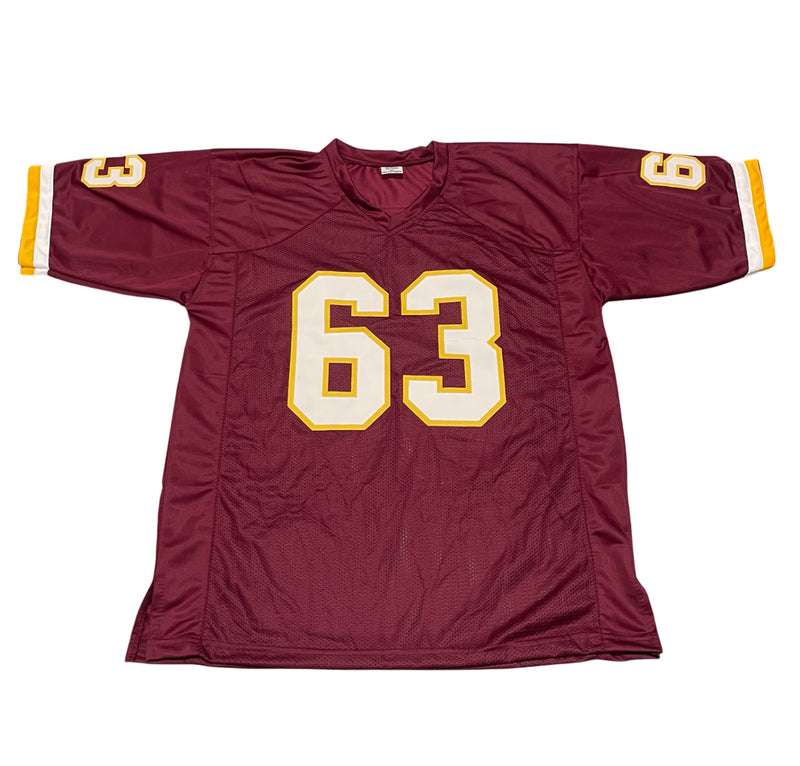 Tyler Biadasz Signed Washington Custom Jersey (Beckett BAS COA)