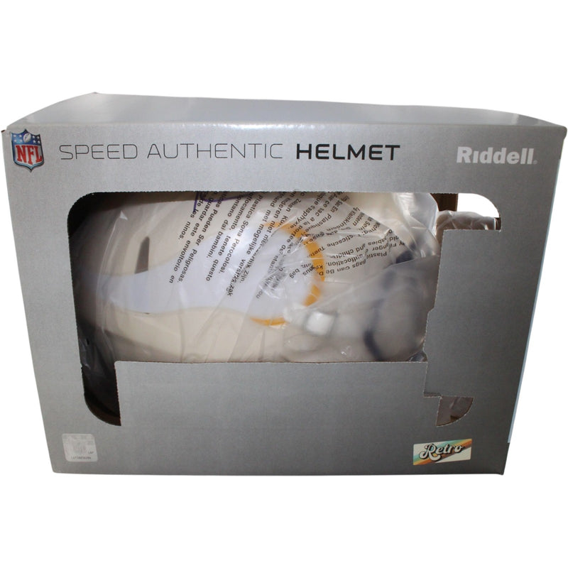 Randy Moss Autographed Minnesota Vikings Full Size Authentic Retro Helmet
