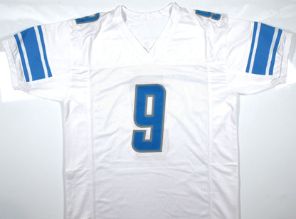 Jameson Williams Autographed White Custom Jersey